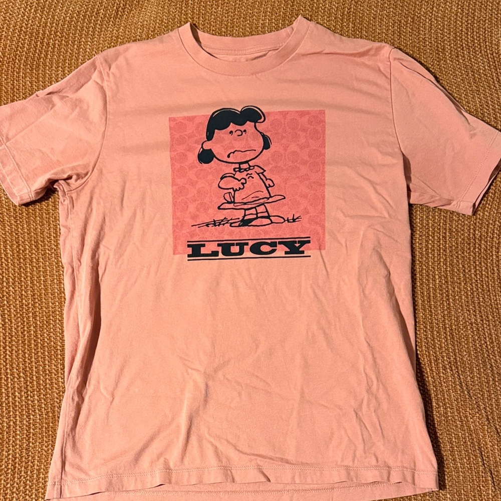 Coach Pink Lucy Graphic Tee
